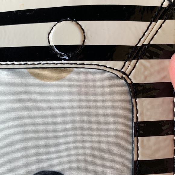 Kate Spade ♠️ Cream and Black Patent shoulder or cross body - Picture 12 of 12